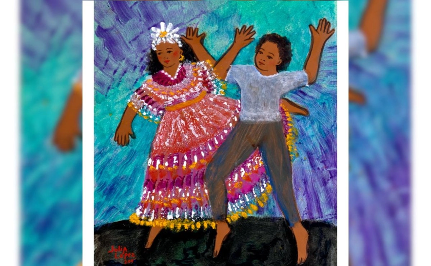 La obra de la pintora Julia López (1935-2025), que entabla un diálogo entre la identidad afrodescendiente, la naturaleza y las festividades, se expone en la Casa Miguel Alemán del Centro Cultural Los Pinos.