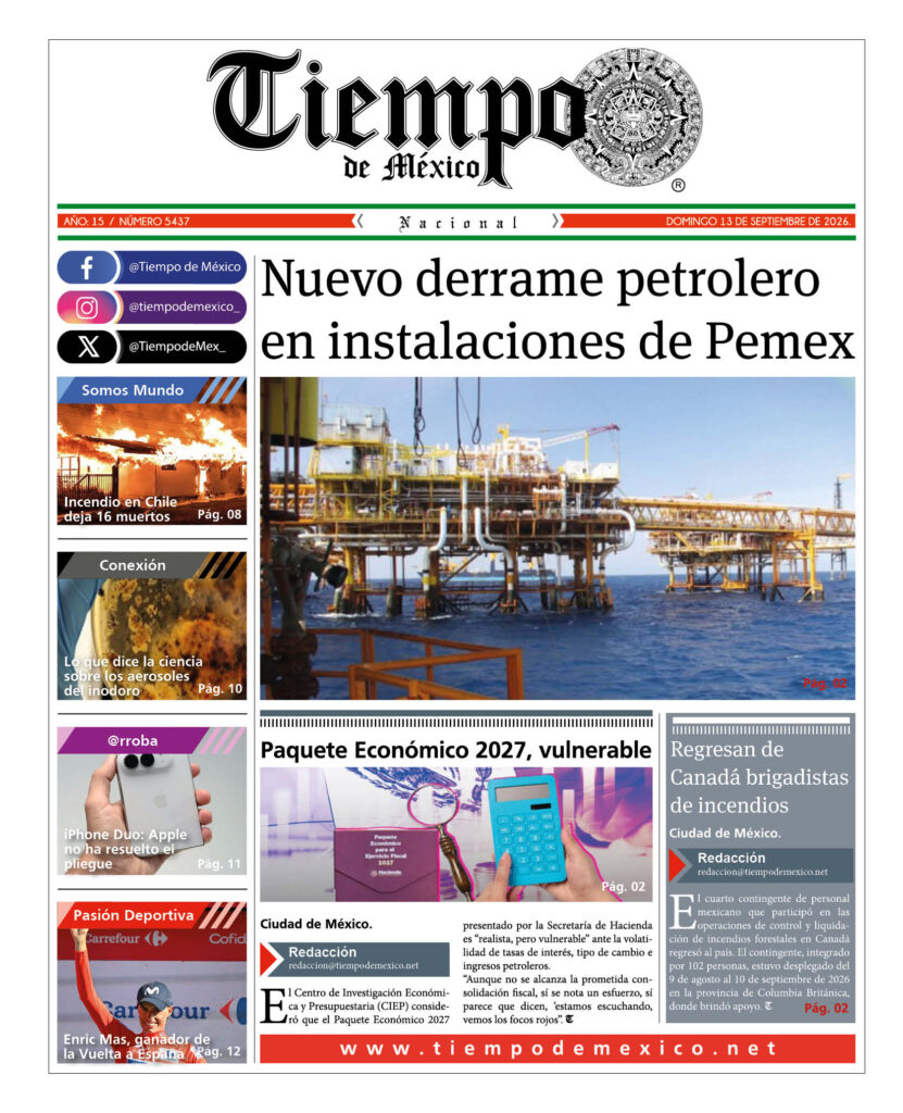Edición 13 de Septiembre 2026