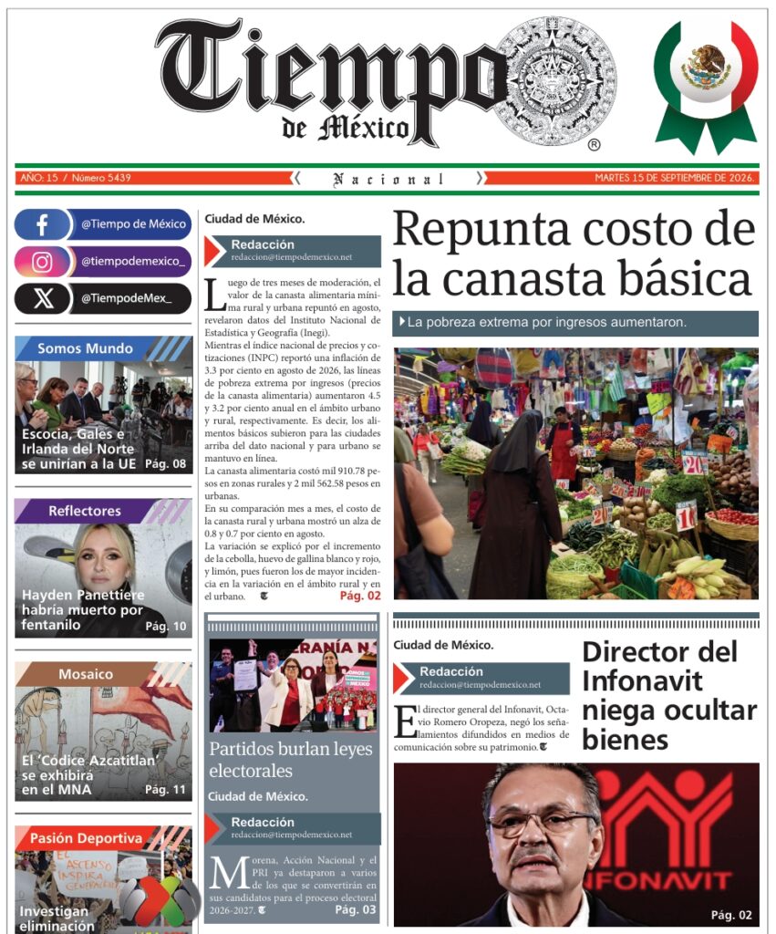 Edición 15 de Septiembre 2026