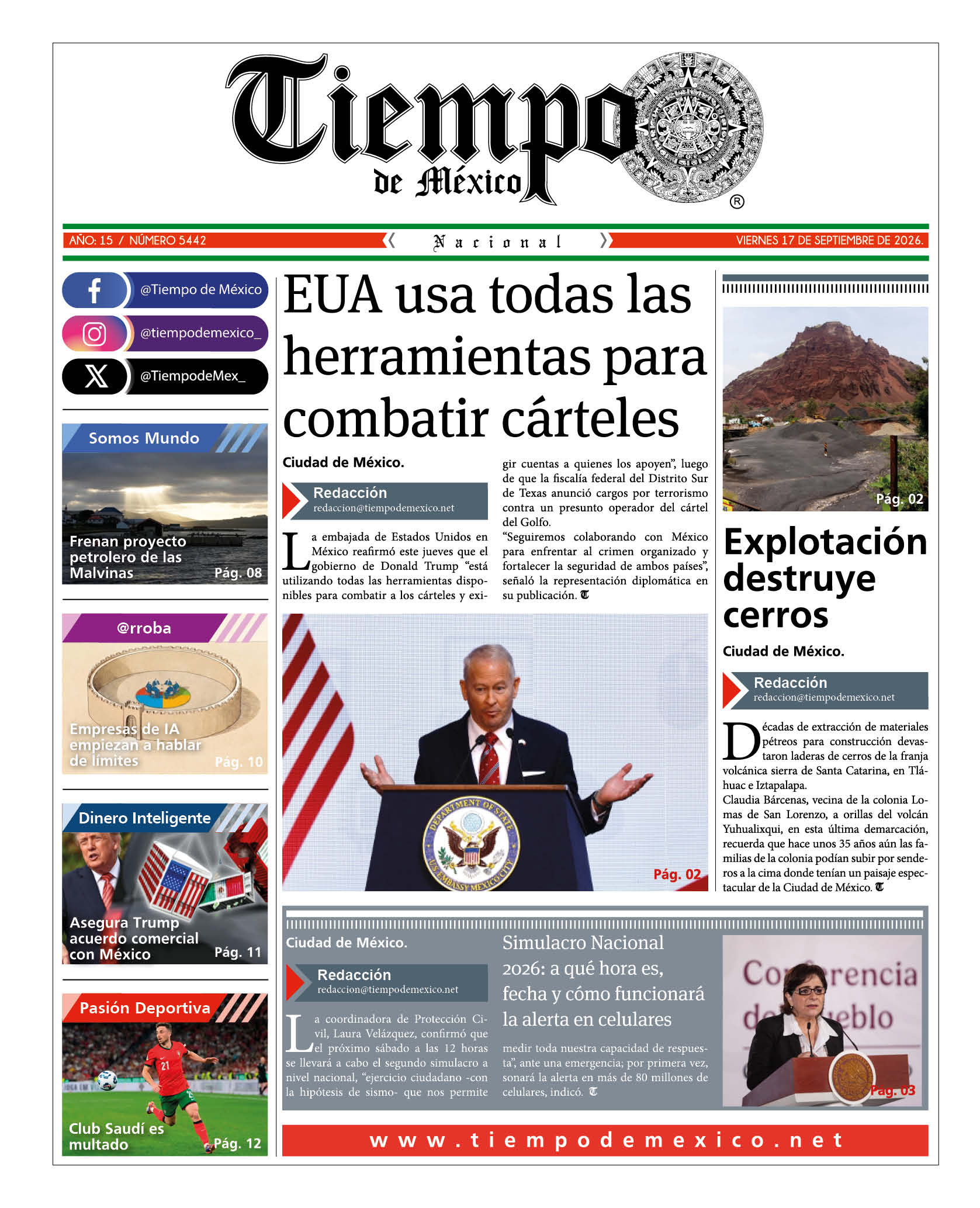 Edición 18 de Septiembre 2026