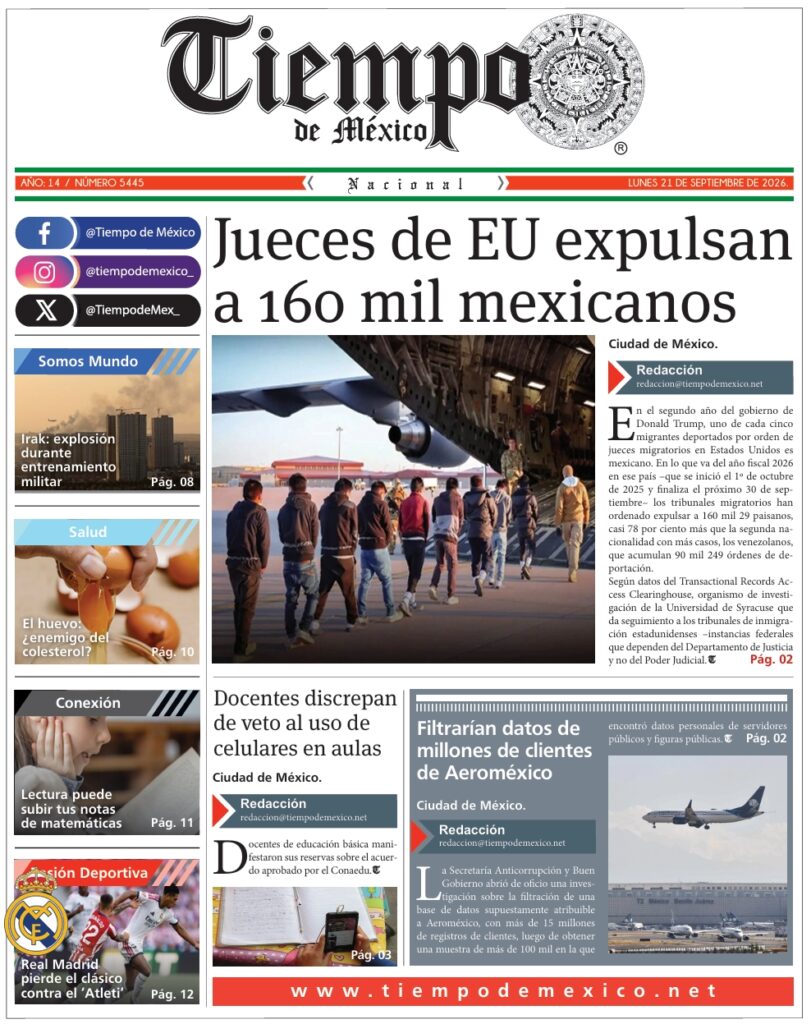Edición 21 de Septiembre 2026