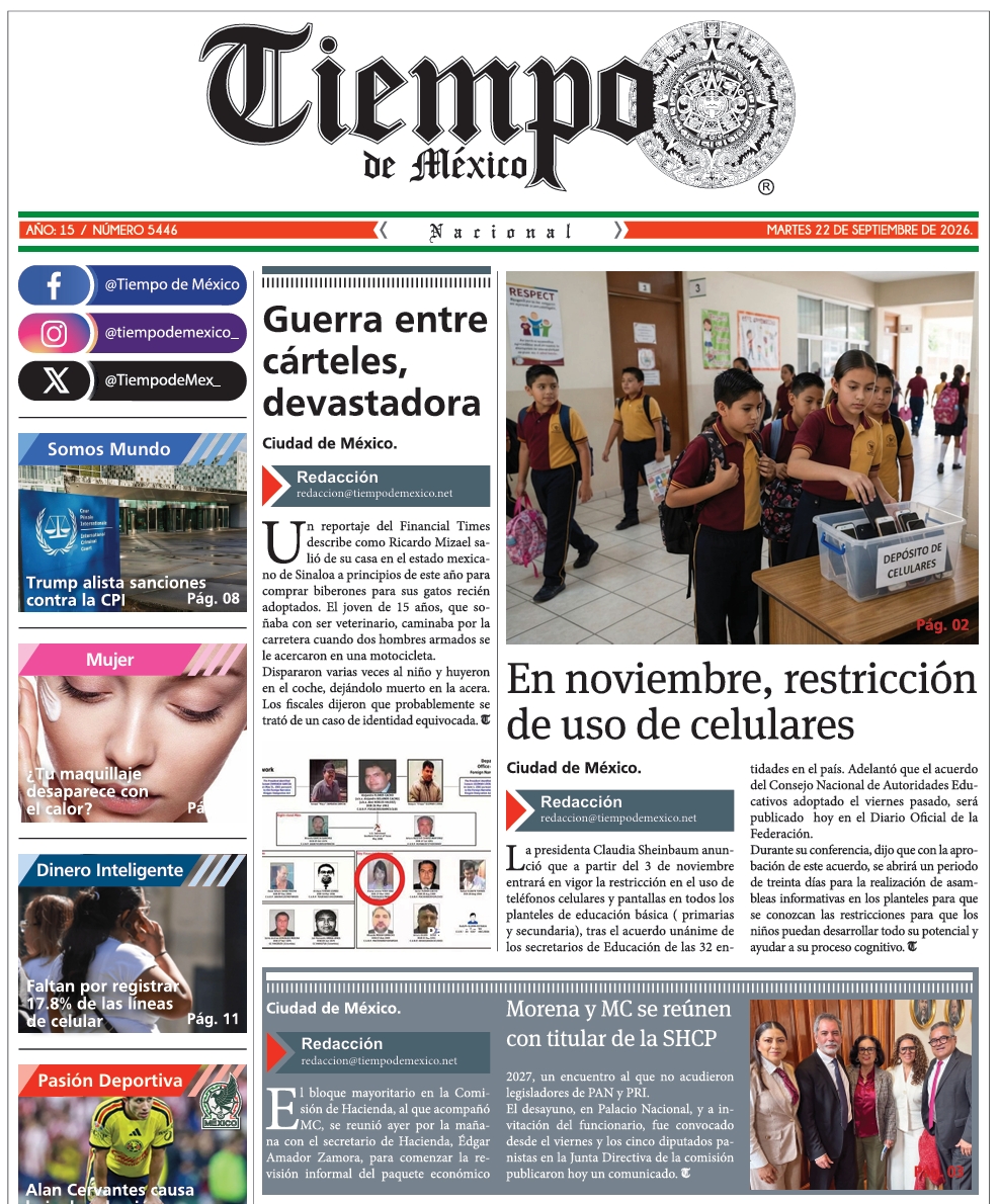 Edición 22 de Septiembre 2026