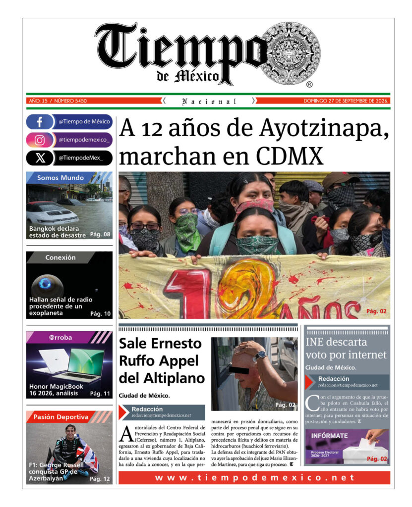 Edición 27 de Septiembre 2026