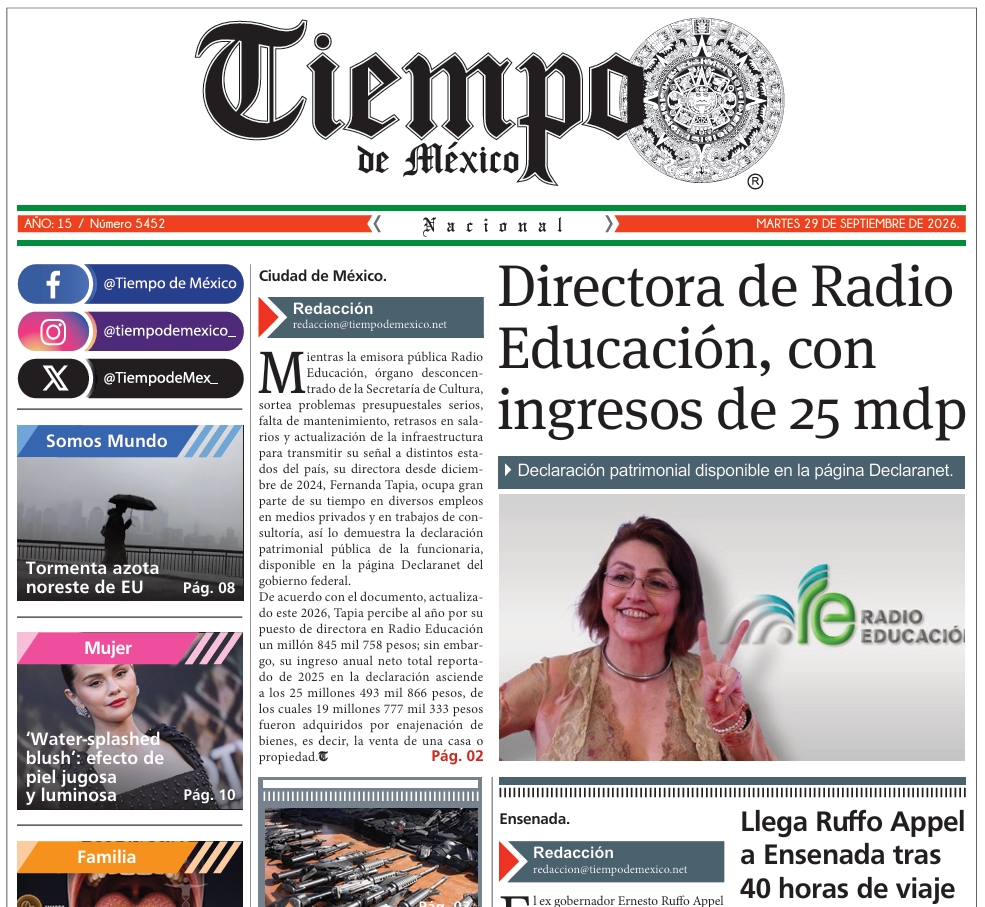 Edición 29 de Septiembre 2026