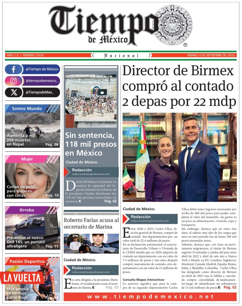 Edición 4 de Septiembre 2026