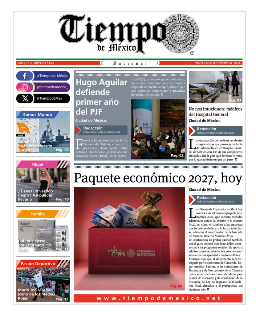 Edición 8 de Septiembre 2026