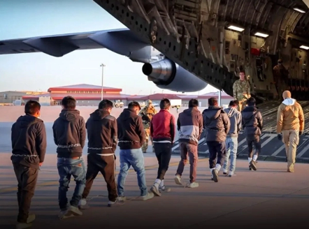 Deportaciones de migrantes por parte de EU.
