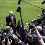 Durante unos días, los espacios usados por CNN para la cobertura de la Casa Blanca se mantuvieron vacíos