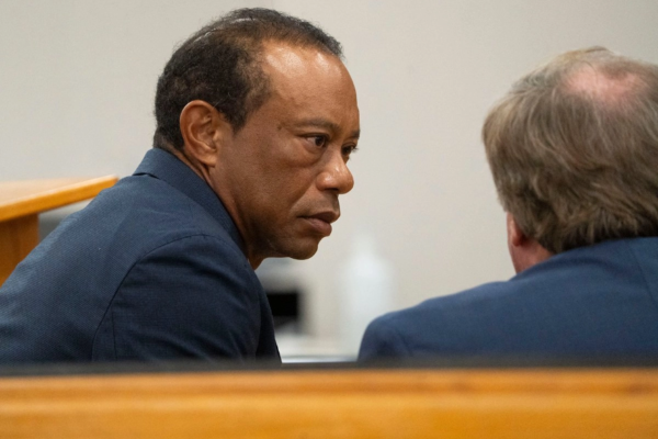 El golfista Tiger Woods se declaró culpable de cargos de conducción descuidada y temeraria derivados de un accidente de auto en Florida ocurrido en marzo. Imagen del 2 de septiembre de 2026.