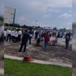 Personal especializado llegó al lugar y verificó que el tanque se encontraba cargado a su máxima capacidad, por lo que se procedió a realizar la liberación controlada de presión, para permitir condiciones seguras de operación.