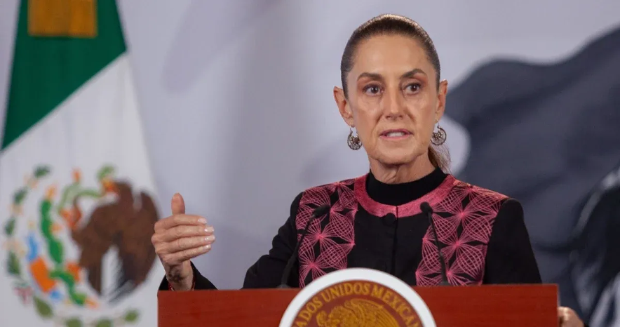 La presidenta Claudia Sheinbaum, durante su conferencia de este miércoles 2 de septiembre.