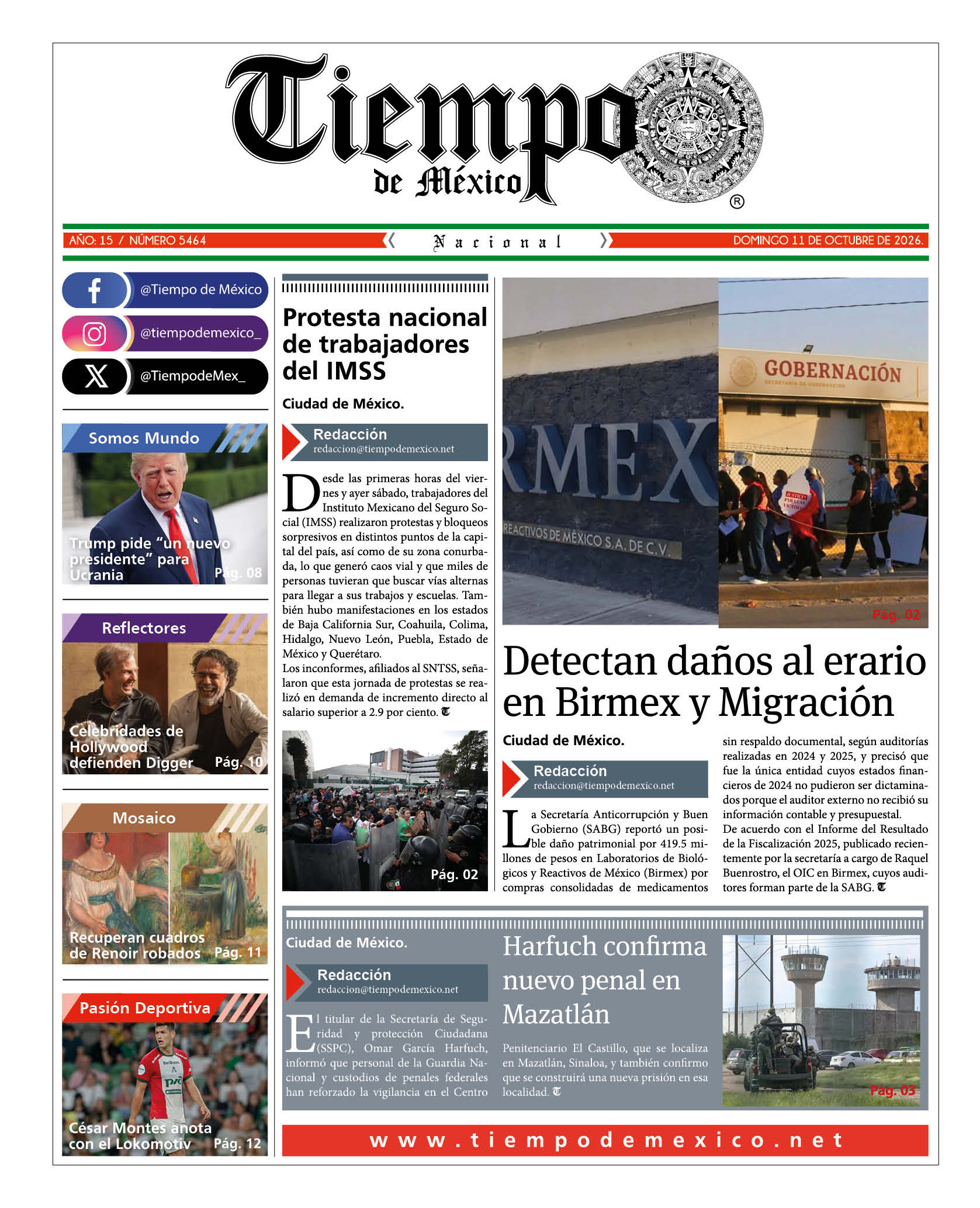Edición 11 de Octubre 2026