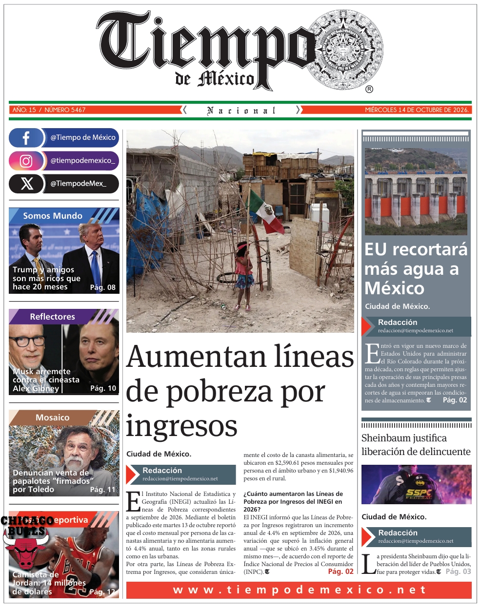 Edición 14 de Octubre 2026