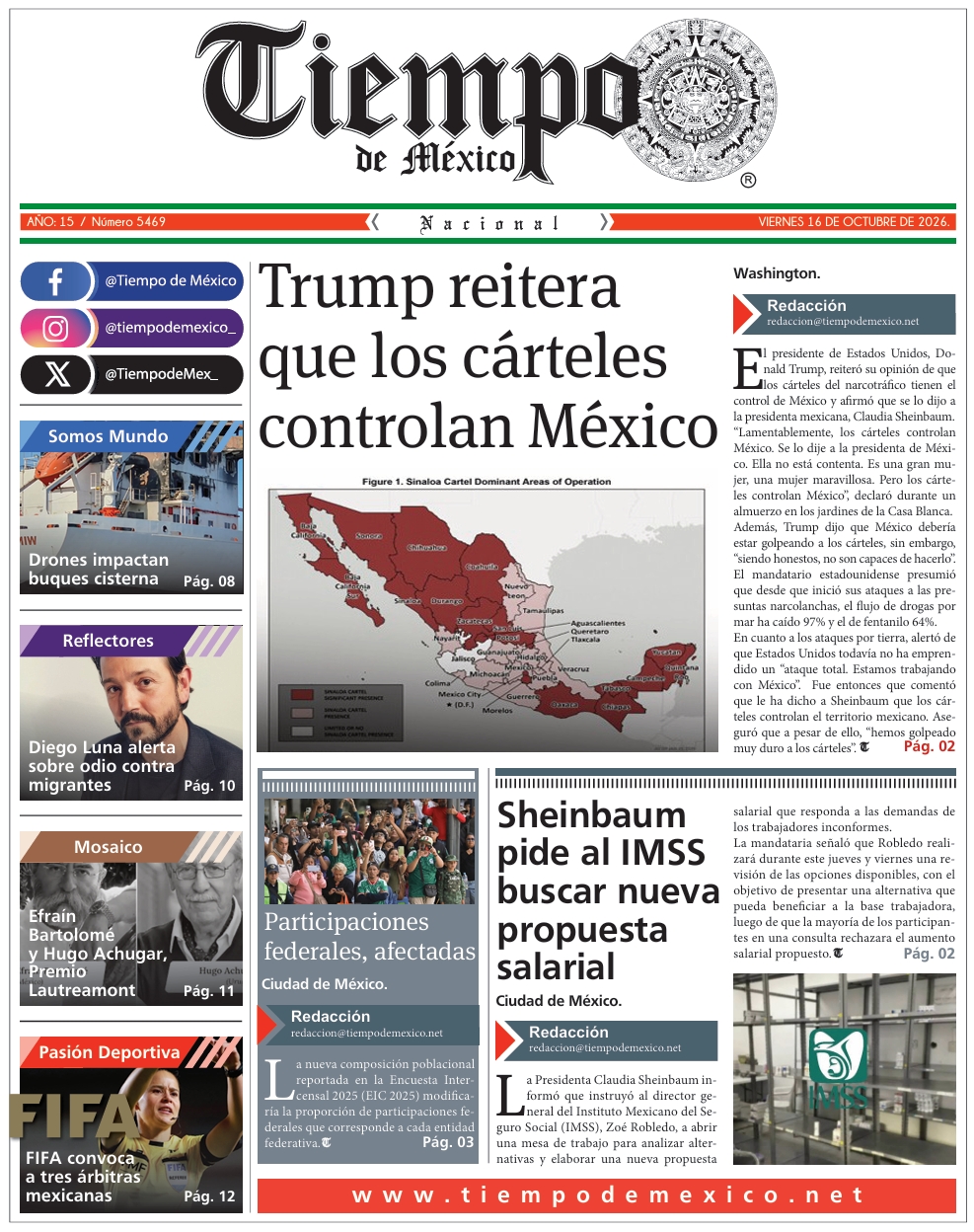 Edición 16 de Octubre 2026