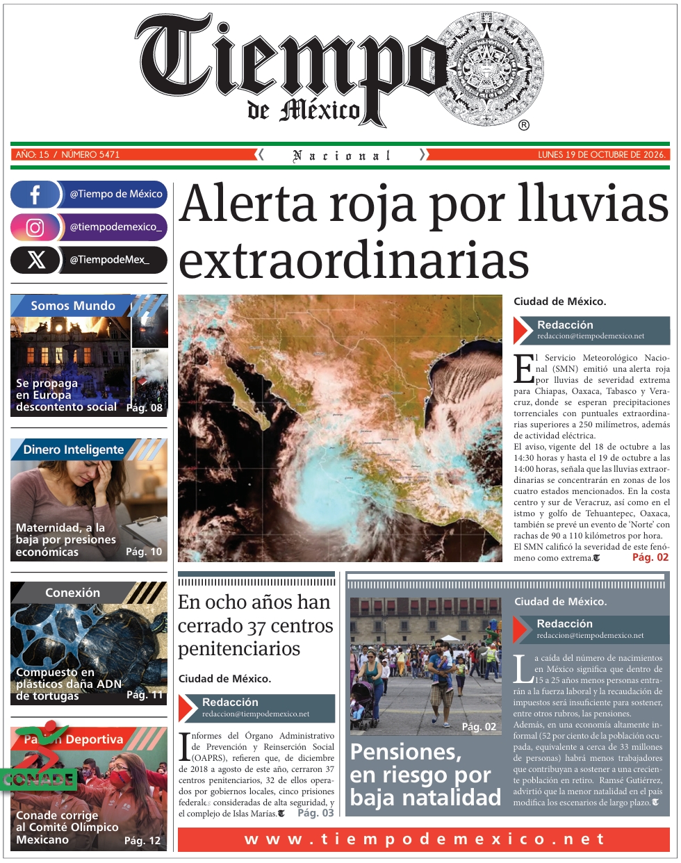 Edición 19 de Octubre 2026