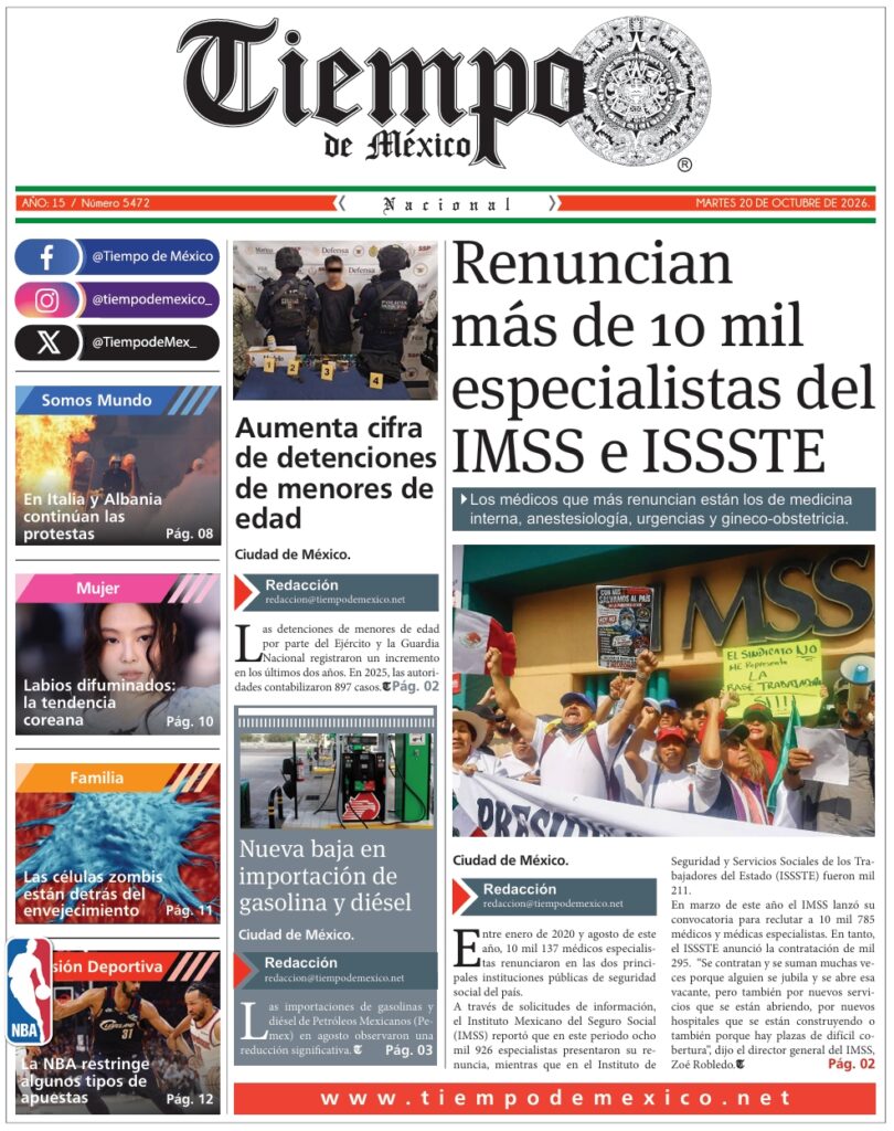 Edición 20 de Octubre 2026