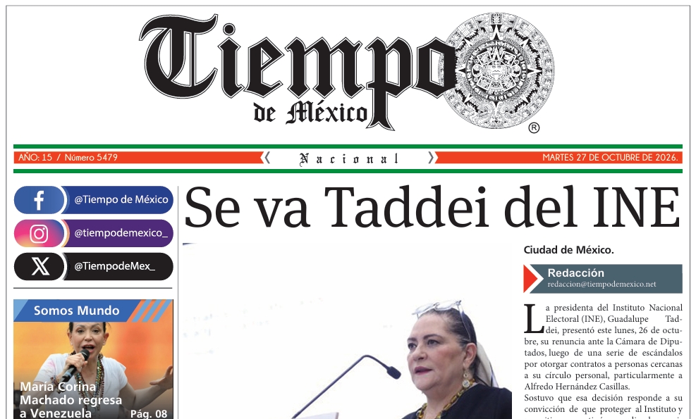 Edición 27 de Octubre 2026
