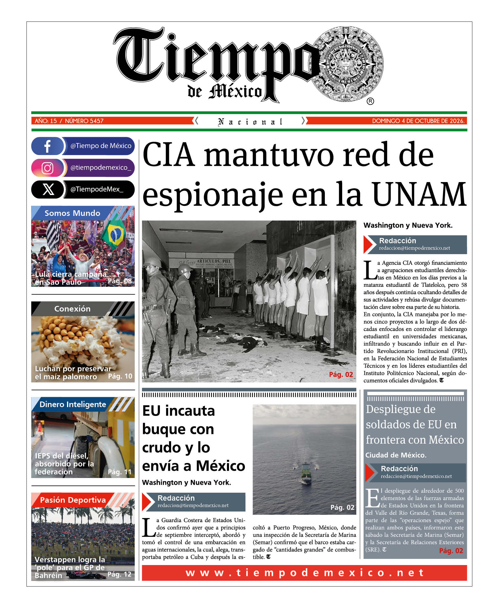 Edición 4 de Octubre 2026