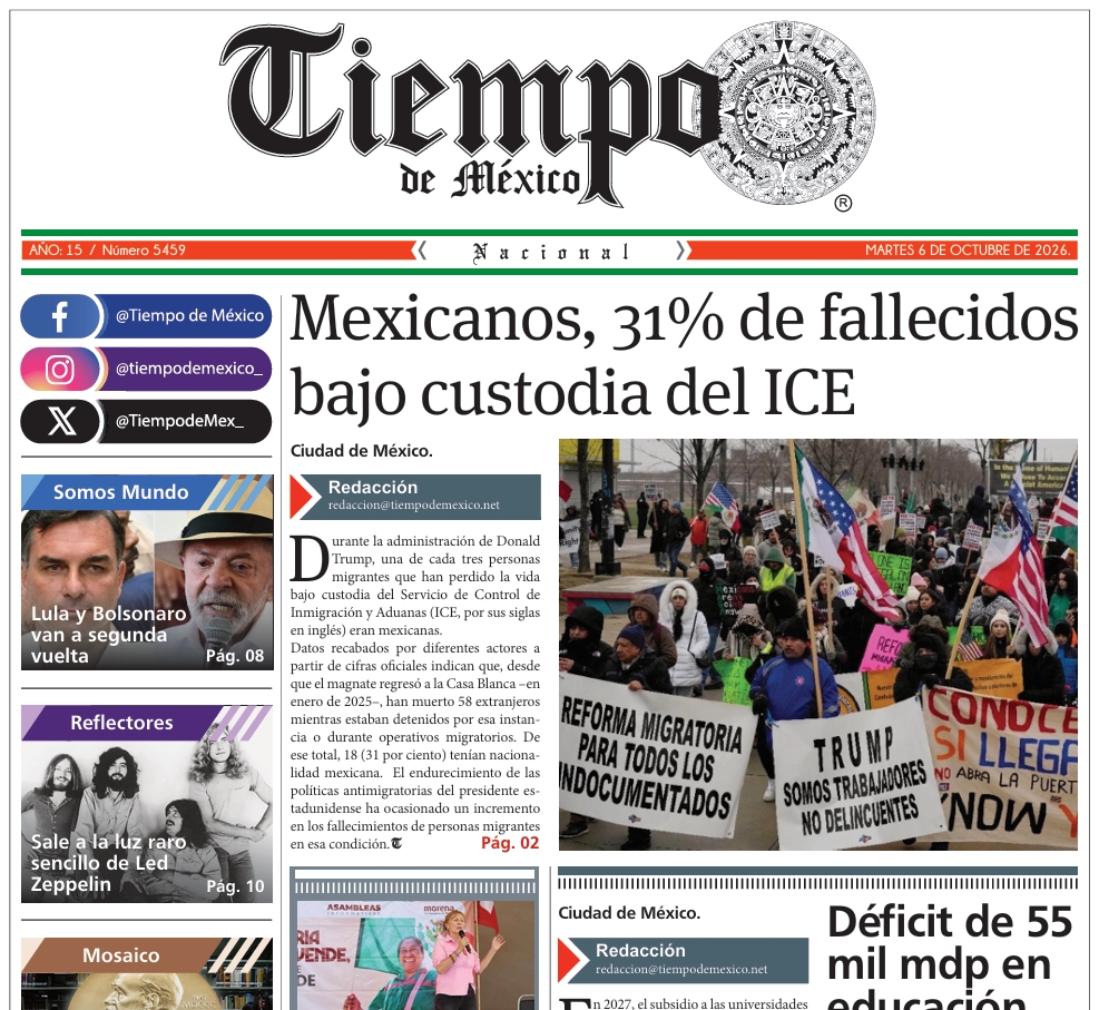 Edición 6 de Octubre 2026