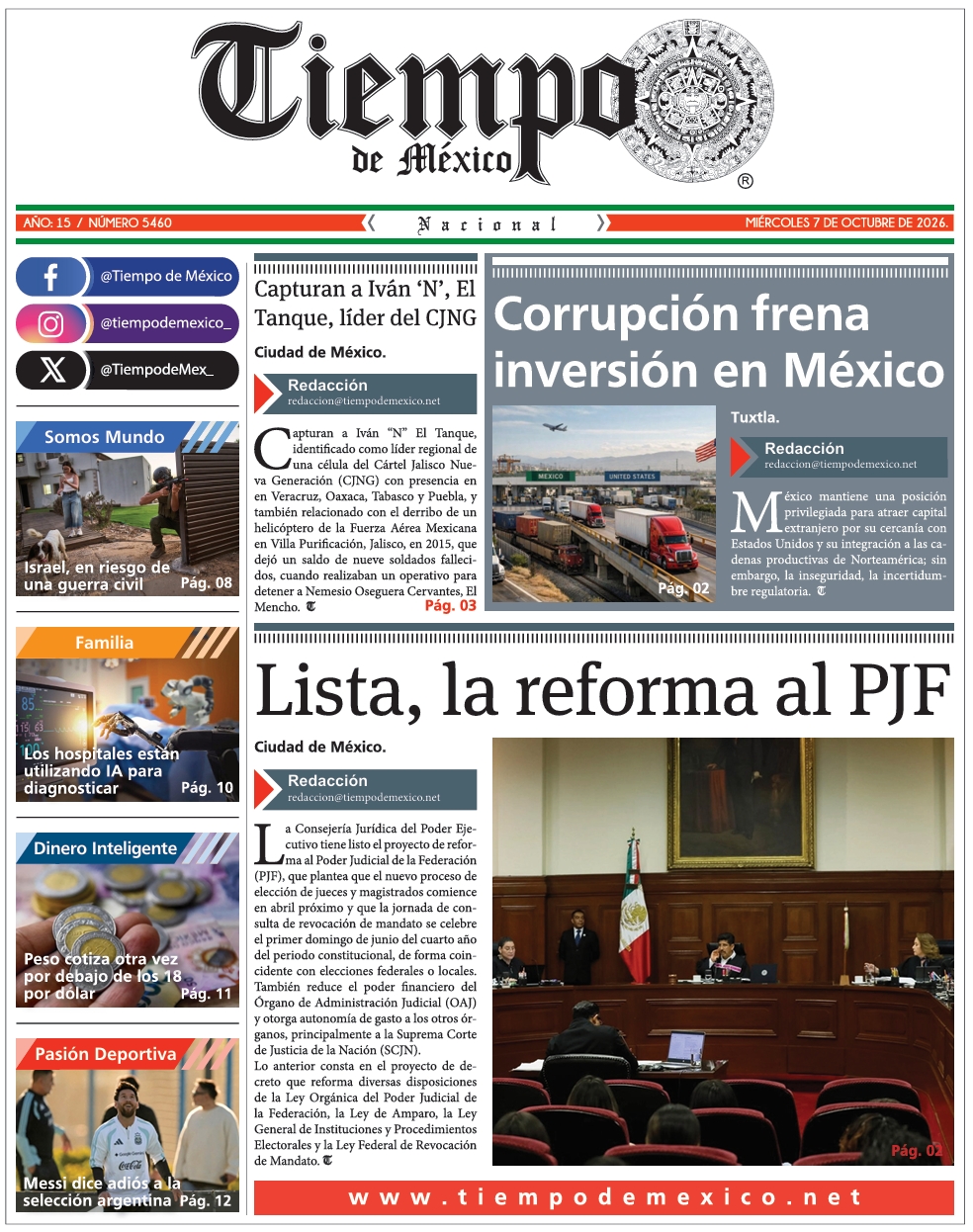 Edición 7 de Octubre 2026