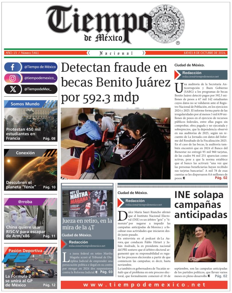 Edición 8 de Octubre 2026