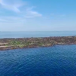 Pescadores de Veracruz señalan que son más de 5 kilómetros de basura y residuos que podrían llegar al mar y dañar los arrecifes.