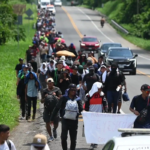 La caravana migrante “Fe y Esperanza con Dios” partió originalmente de San Pedro Sula, Honduras, el pasado 20 de septiembre con el objetivo de llegar a Estados Unidos.