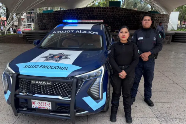 Toluca puso en marcha la Patrulla de Salud Emocional, unidad que cuenta con siete oficiales capacitados en primeros auxilios psicológicos y puede ser solicitada mediante el 911.