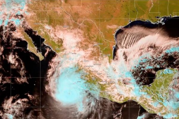 El SMN también prevé un evento de 'Norte' con rachas de hasta 110 km/h en costas de Veracruz y el istmo y golfo de Tehuantepec.